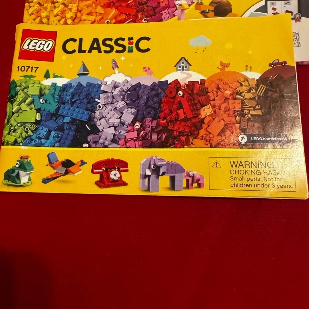 Lego Instructions Manual Only! Lot Of 5 Classic 10698 11011 10717 10713 11017 ++